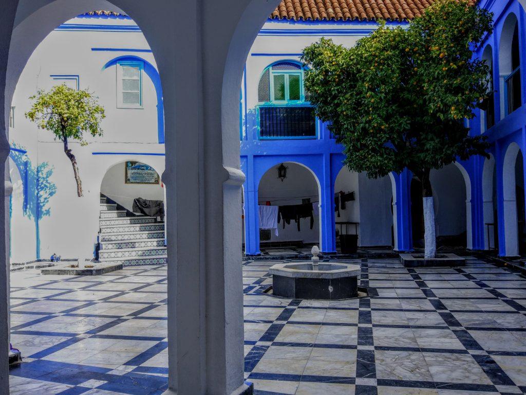 Blue streets of Chefchaouen Morocco
